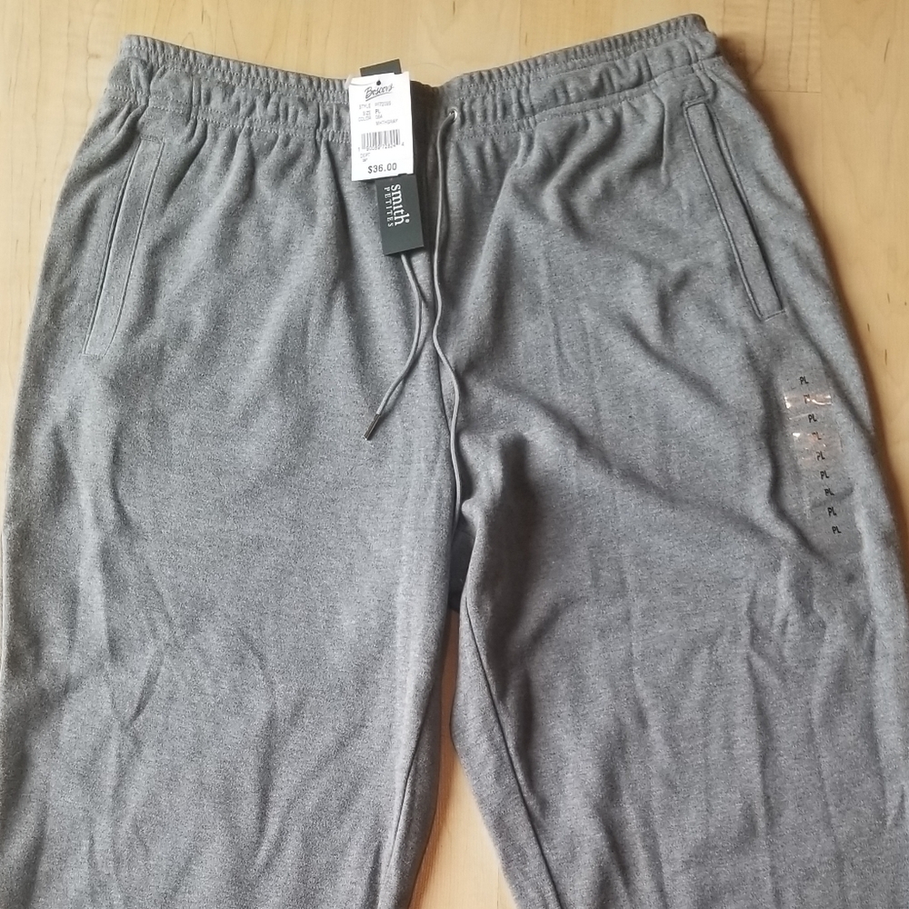 Sz Petite L - Gray Relaxed Fit Pant